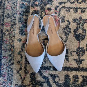 Pointed Toe Slingback Flats